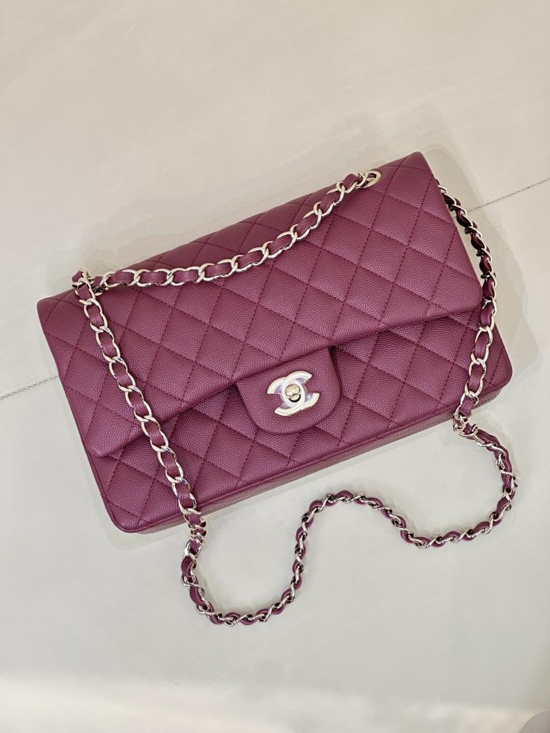 Medium Chanel Flap Bag Dark Red A01112