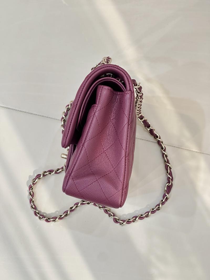 Medium Chanel Flap Bag Dark Red A01112