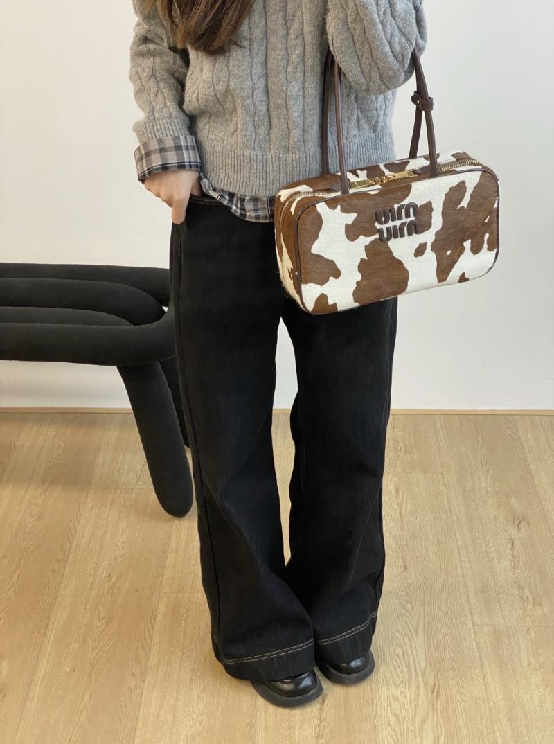 Miu Miu Printed leather Beau bag 5BB172