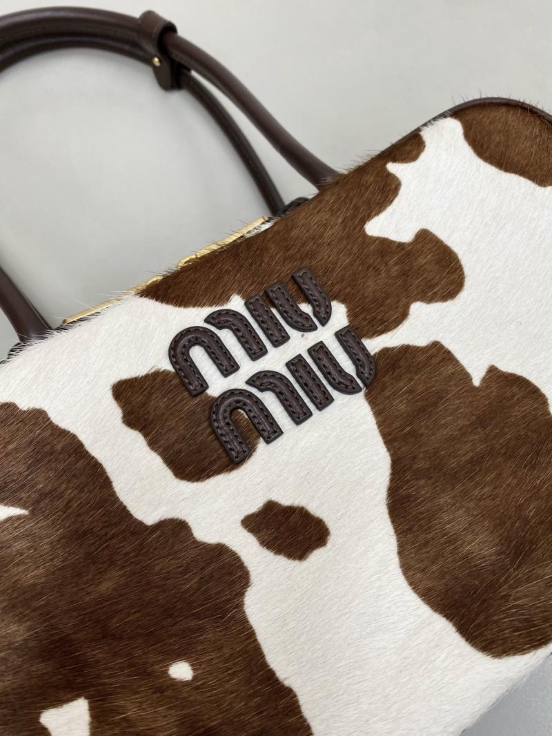 Miu Miu Printed leather Beau bag 5BB172