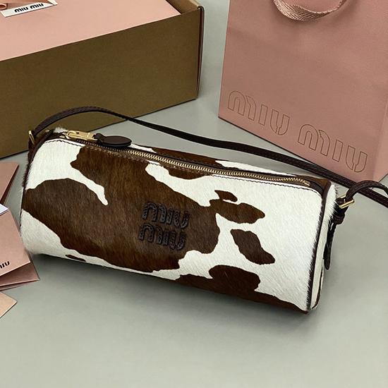 Miu Miu Printed leather pouch 5NE851