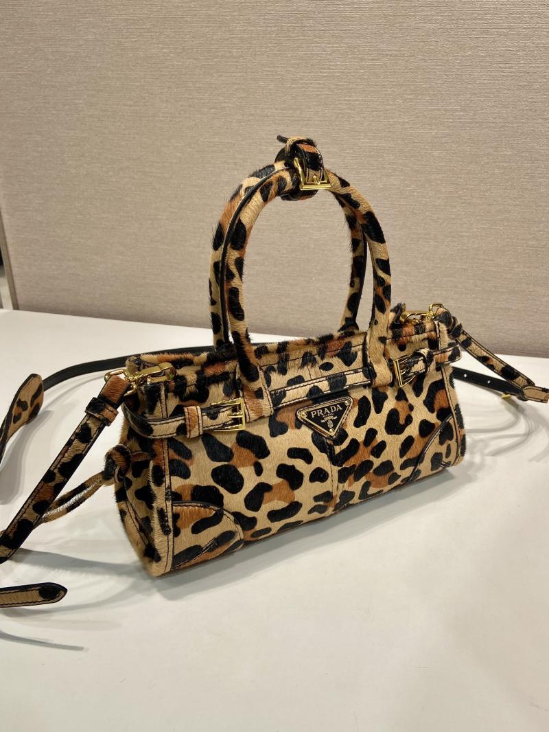 Prada Bonnie mini printed leather handbag 1BA486