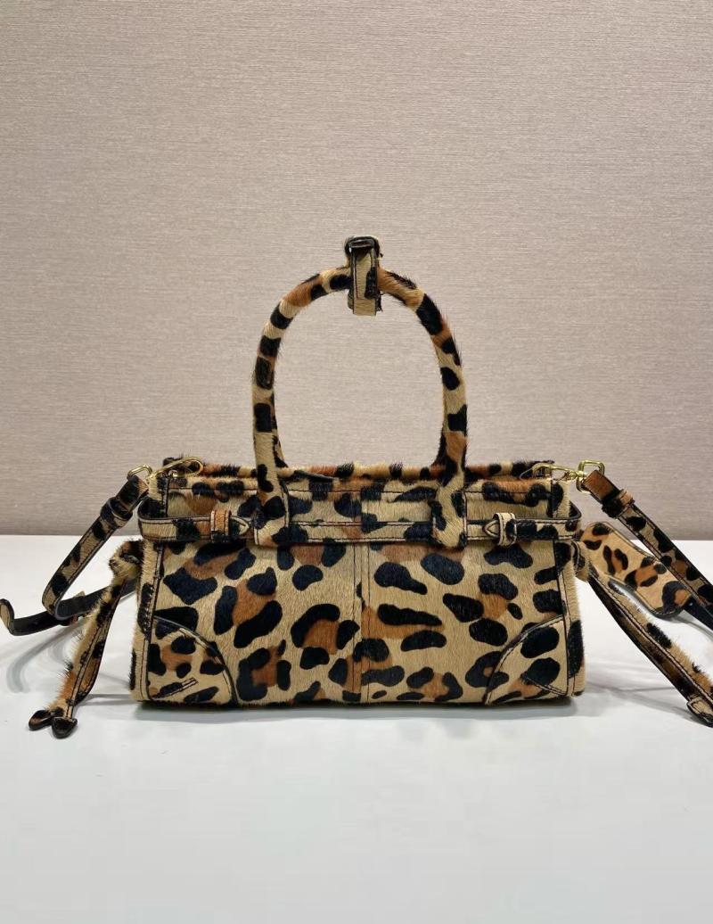 Prada Bonnie mini printed leather handbag 1BA486