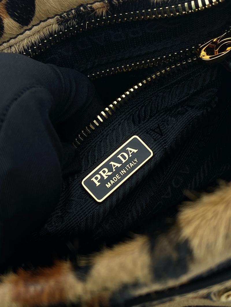 Prada Bonnie mini printed leather handbag 1BA486