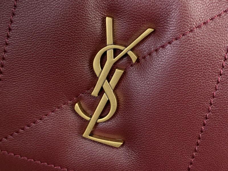 Saint Laurent Jamie Shoulder Pouch Burgundy 862712