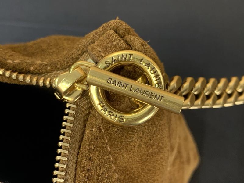 Saint Laurent Medium Suede Icare Caramel 858191