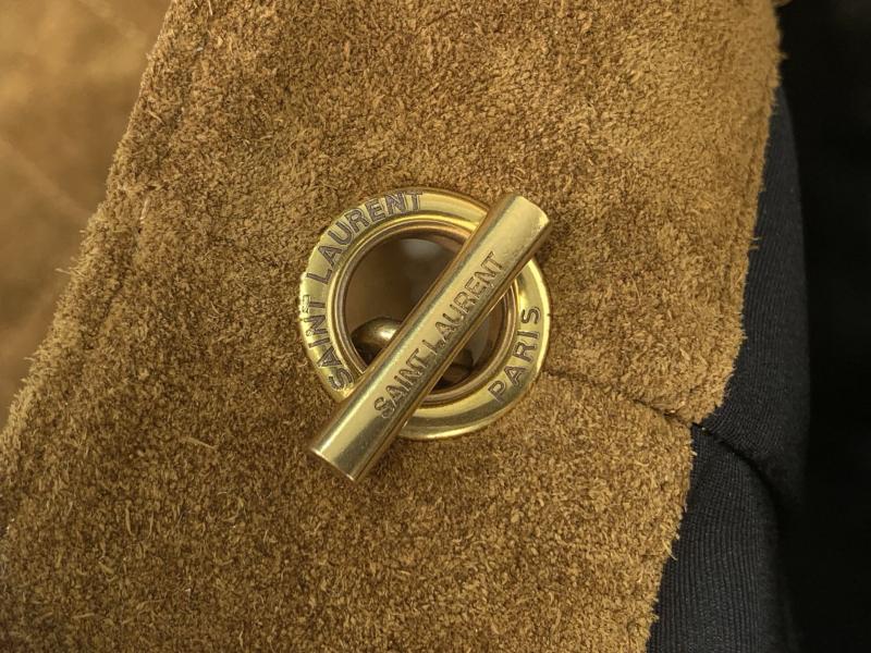 Saint Laurent Medium Suede Icare Caramel 858191