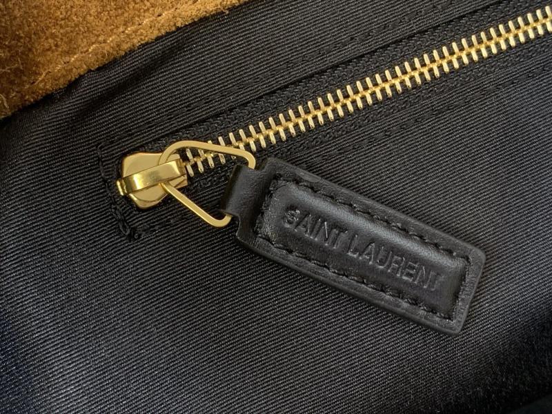 Saint Laurent Medium Suede Icare Caramel 858191