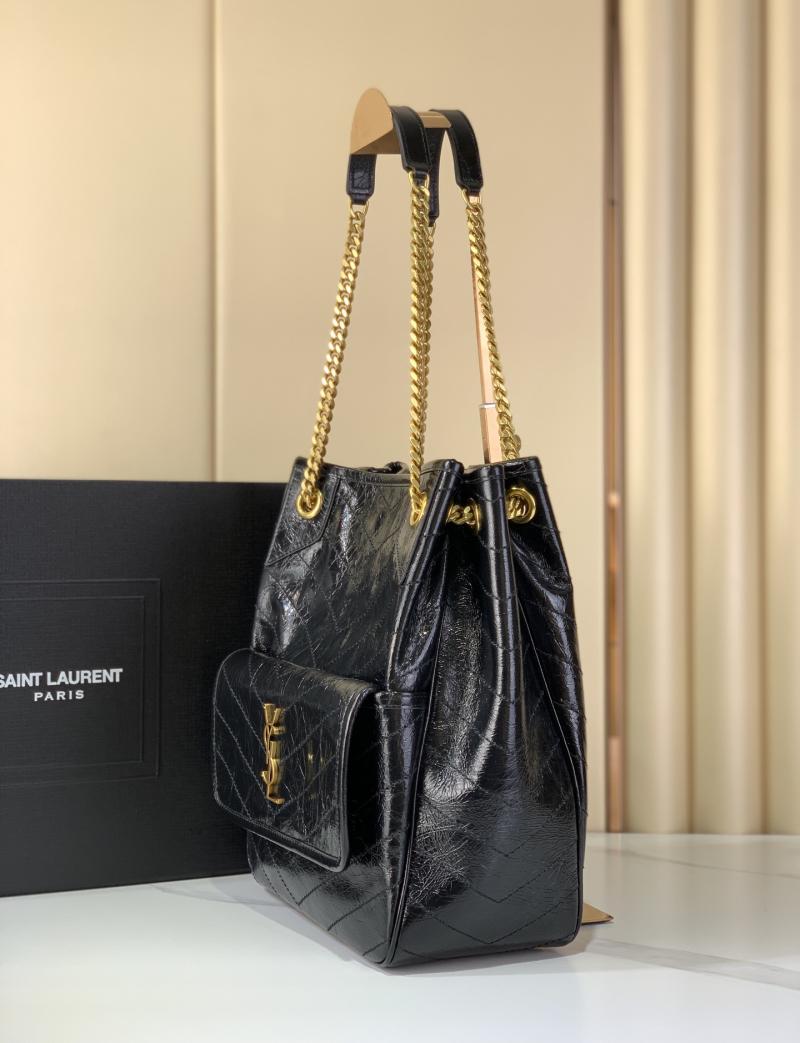 Saint Laurent Niki Small Shopping Bag Black 862295