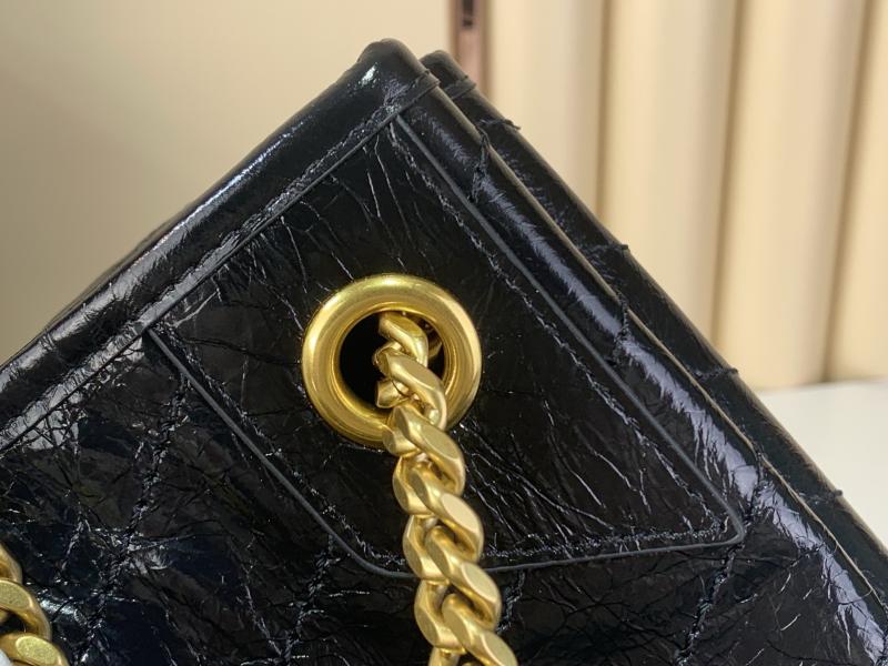 Saint Laurent Niki Small Shopping Bag Black 862295