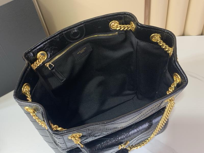 Saint Laurent Niki Small Shopping Bag Black 862295