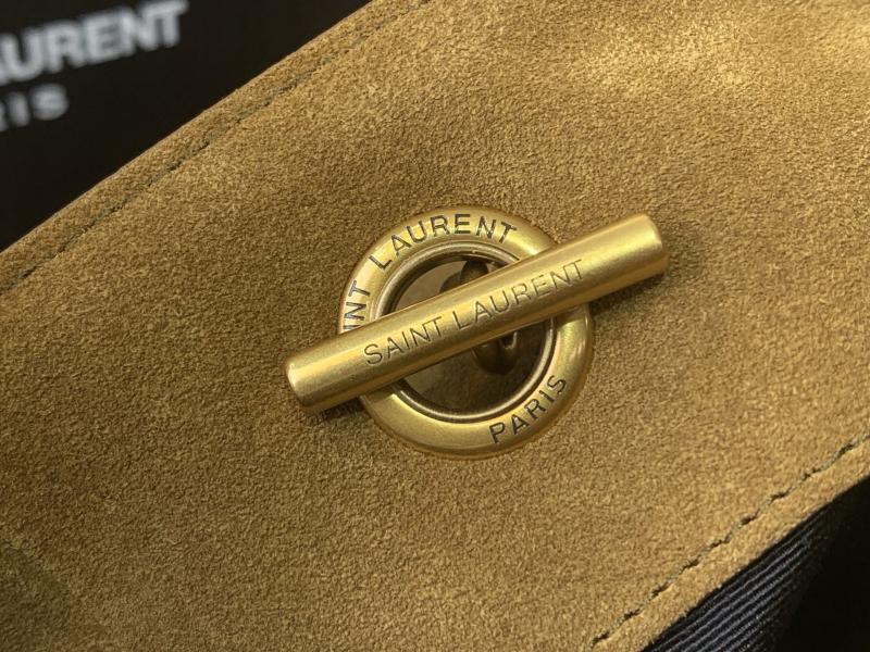 Saint Laurent Suede Jamie Shopping Golden Leaf 809824