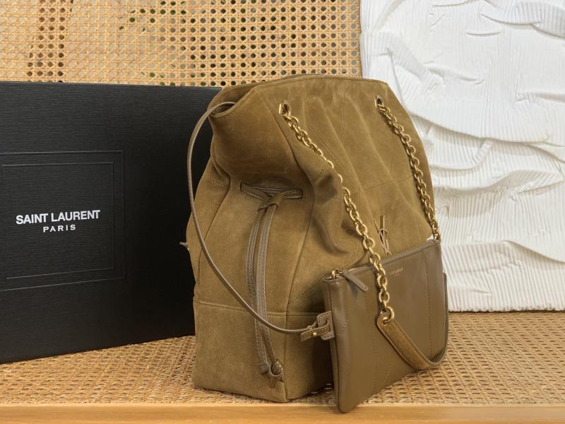 Saint Laurent Suede Jamie Shopping Golden Leaf 809824