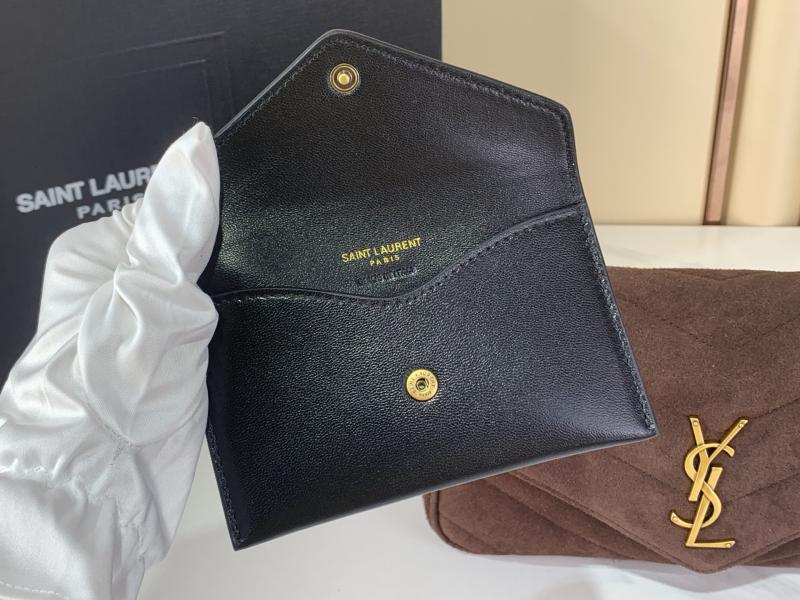 Saint Laurent Suede Loulou Small Bag Coffee 801437