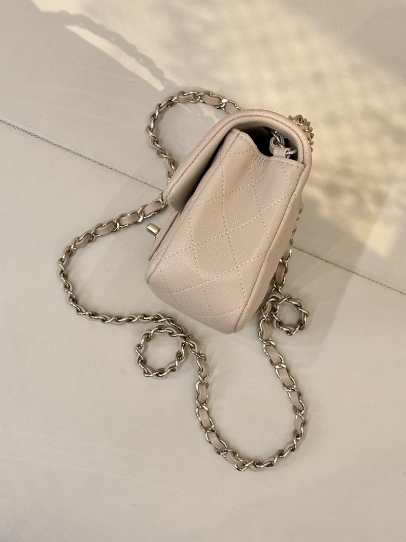 Small Chanel Flap Bag Beige A01116