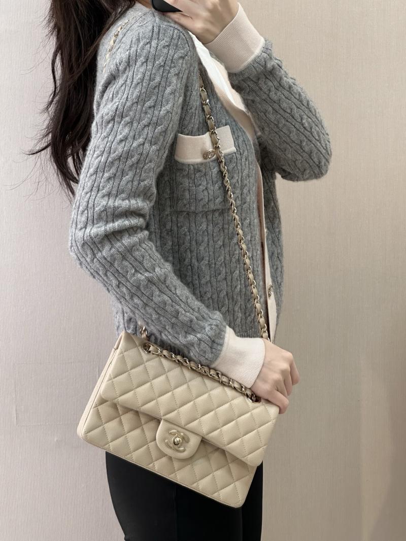 Small Chanel Flap Bag Beige A01117