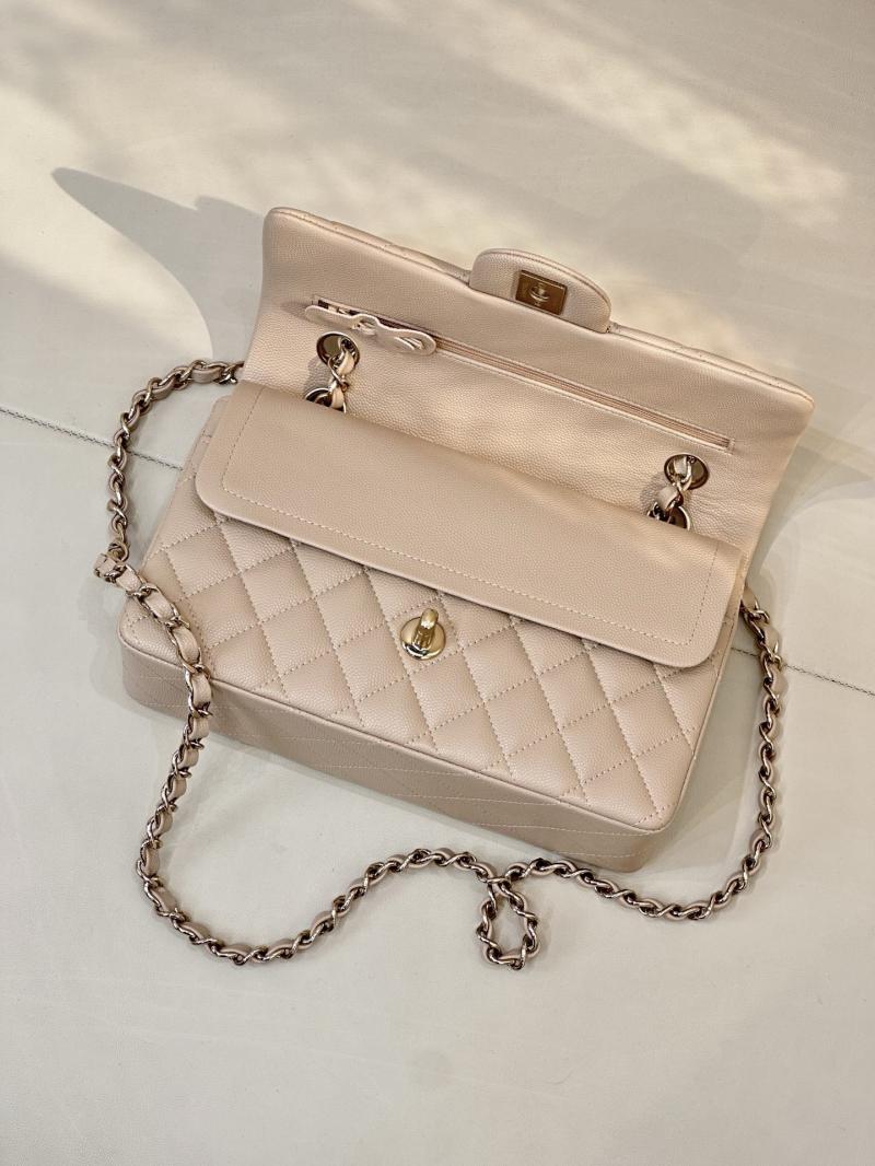 Small Chanel Flap Bag Beige A01117