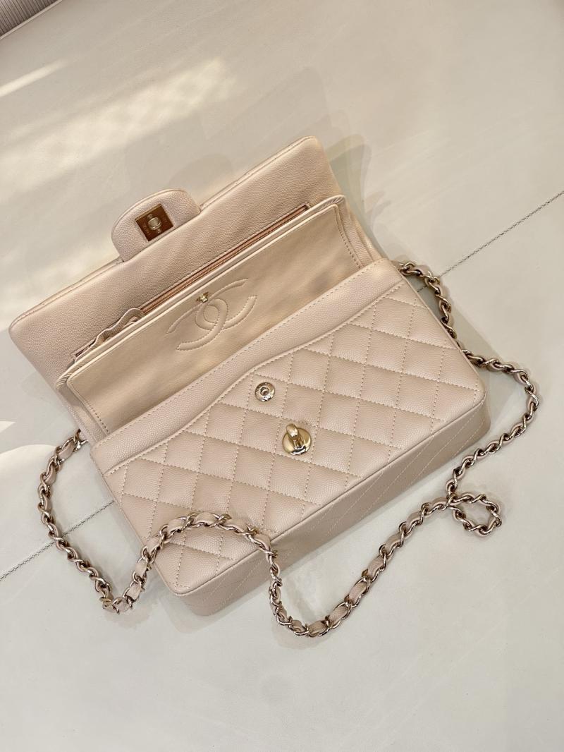 Small Chanel Flap Bag Beige A01117