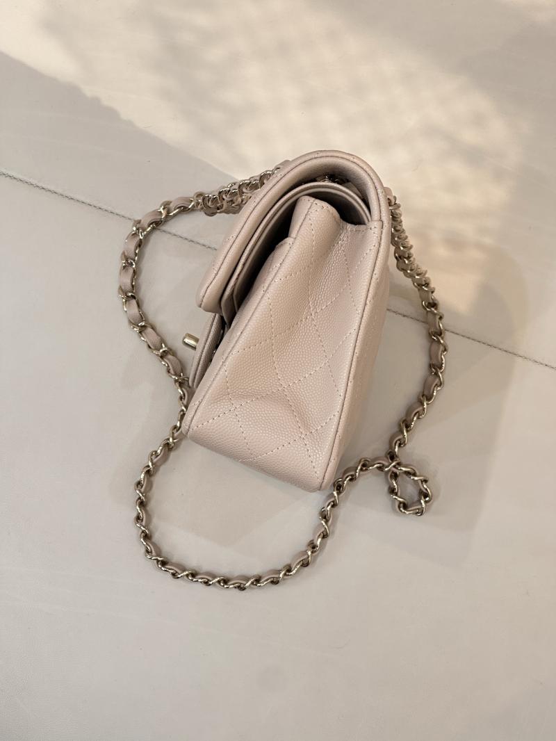 Small Chanel Flap Bag Beige A01117