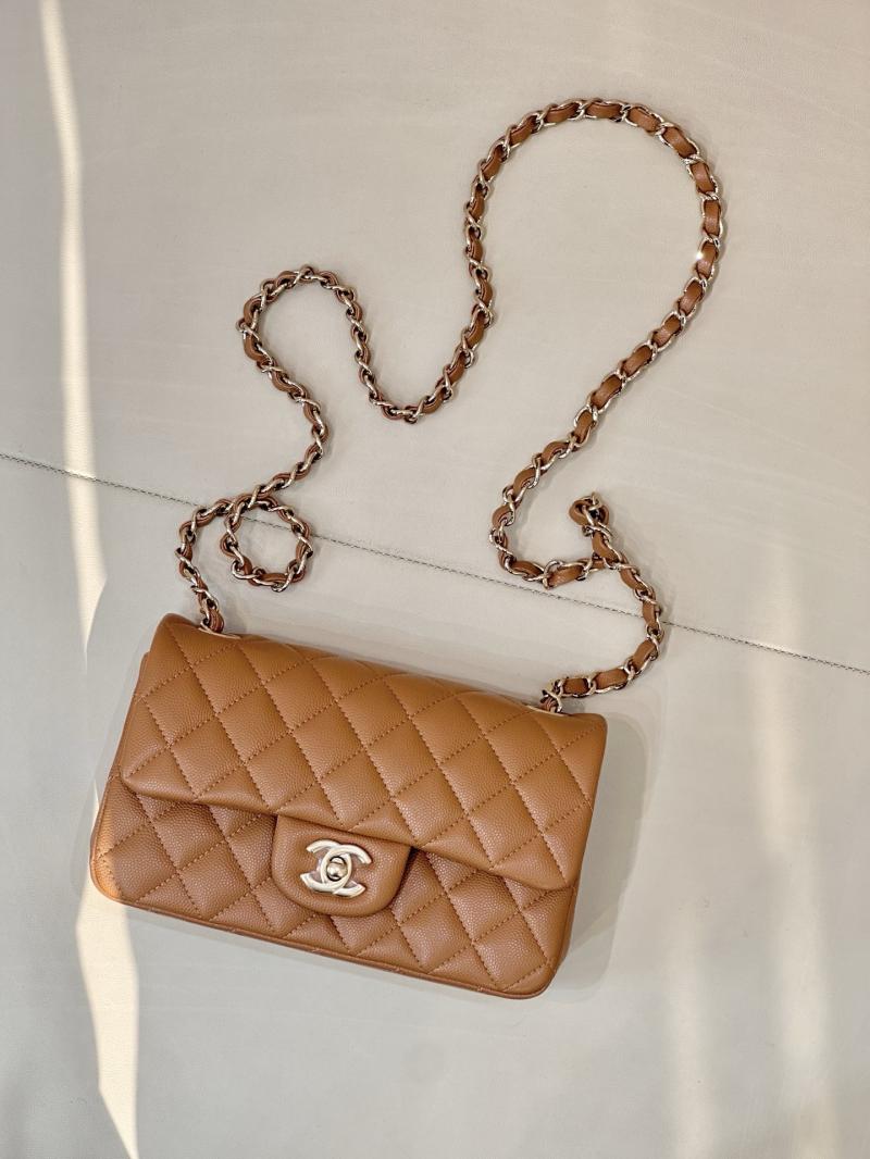 Small Chanel Flap Bag Caramel A01116