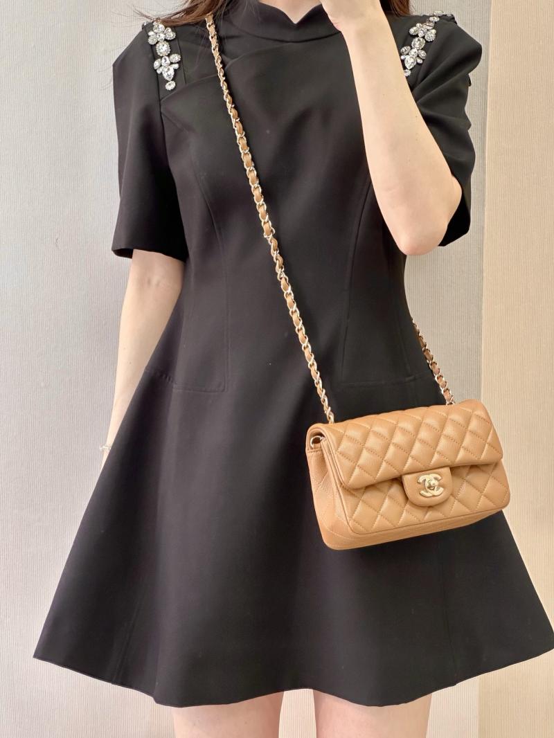 Small Chanel Flap Bag Caramel A01116