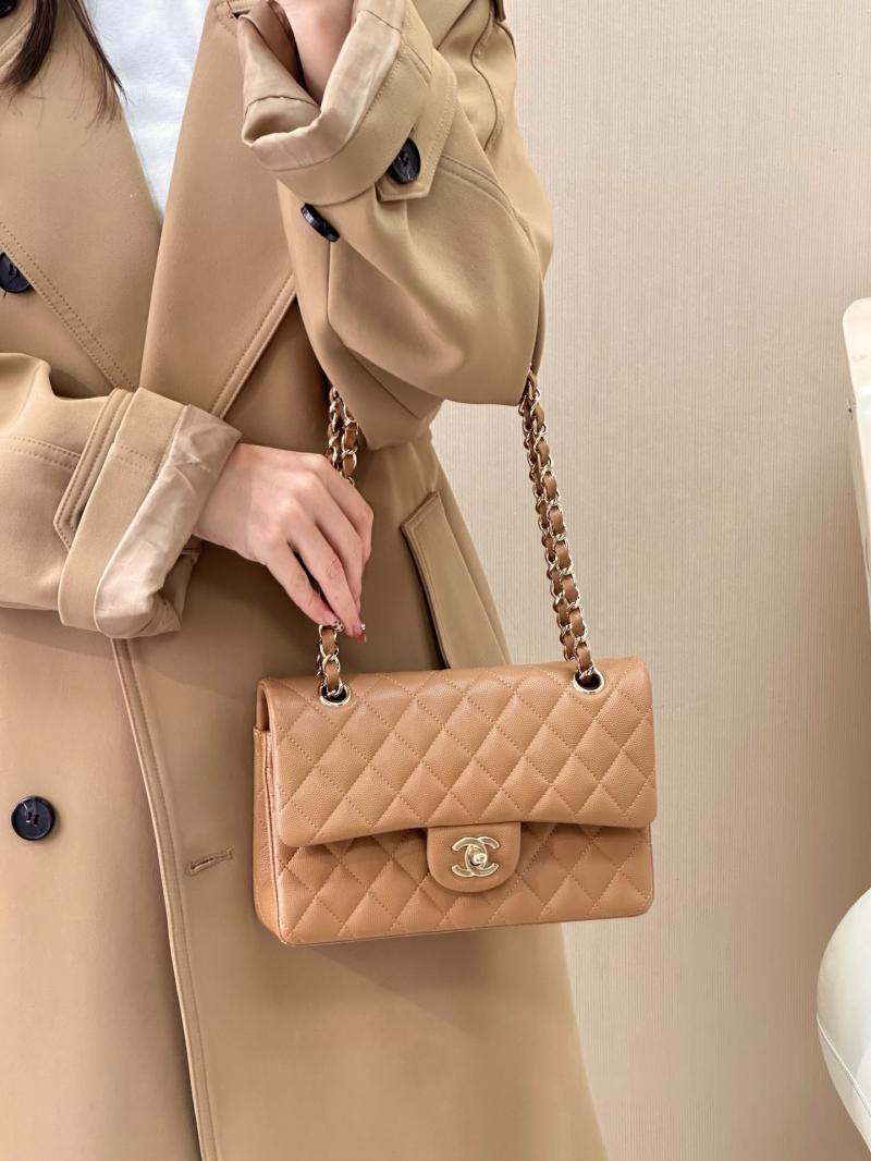 Small Chanel Flap Bag Caramel A01117