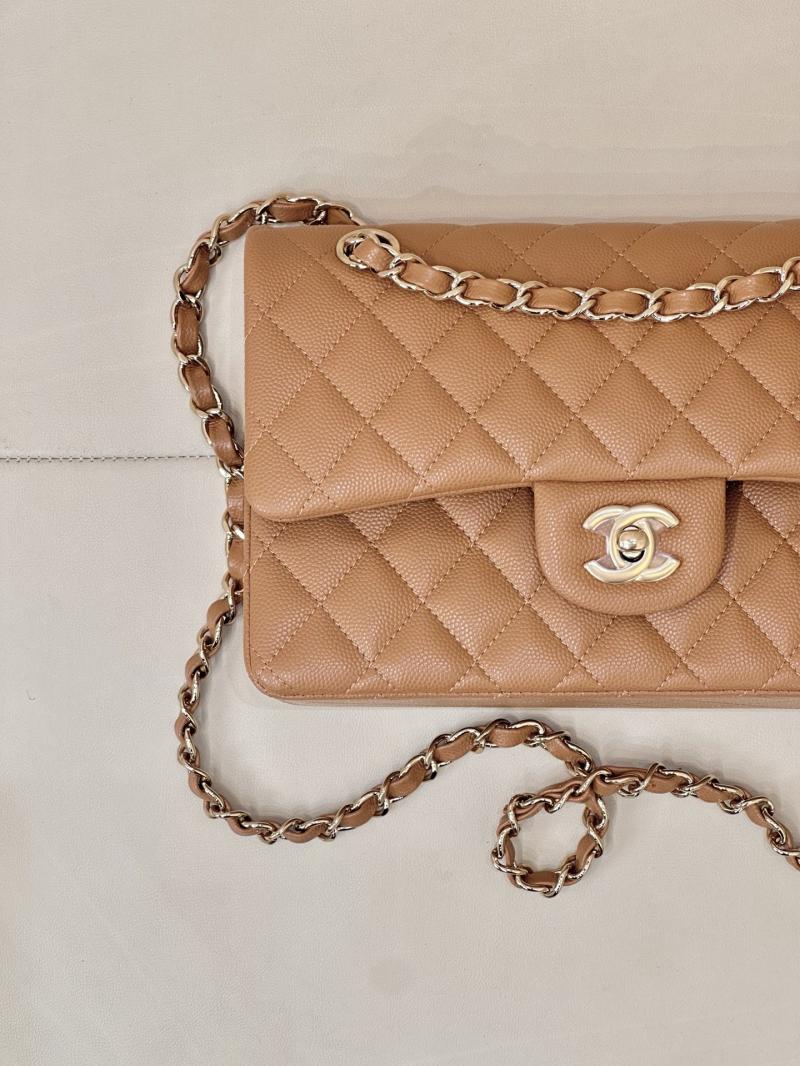 Small Chanel Flap Bag Caramel A01117