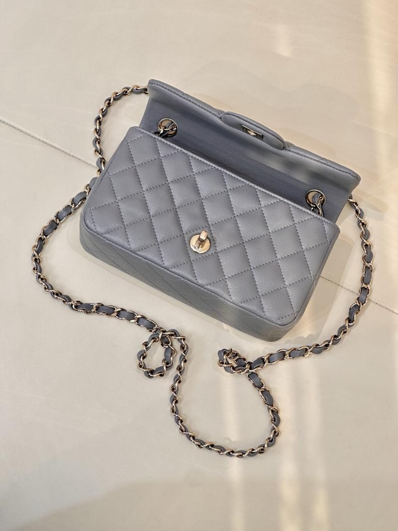 Small Chanel Flap Bag Dark Grey A01116