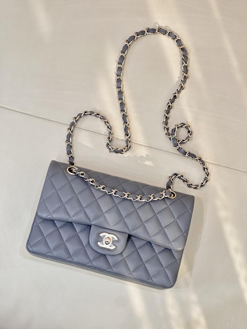 Small Chanel Flap Bag Dark Grey A01117