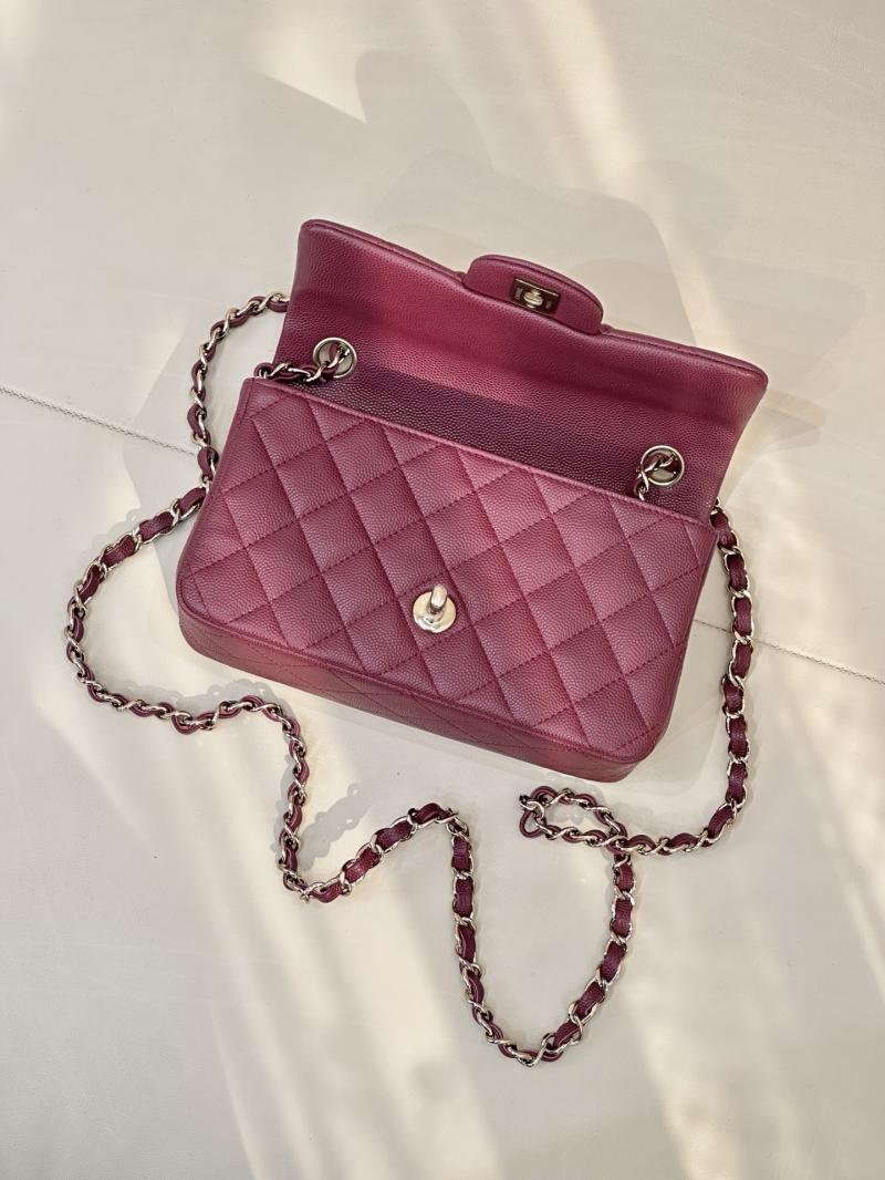 Small Chanel Flap Bag Dark Red A01116