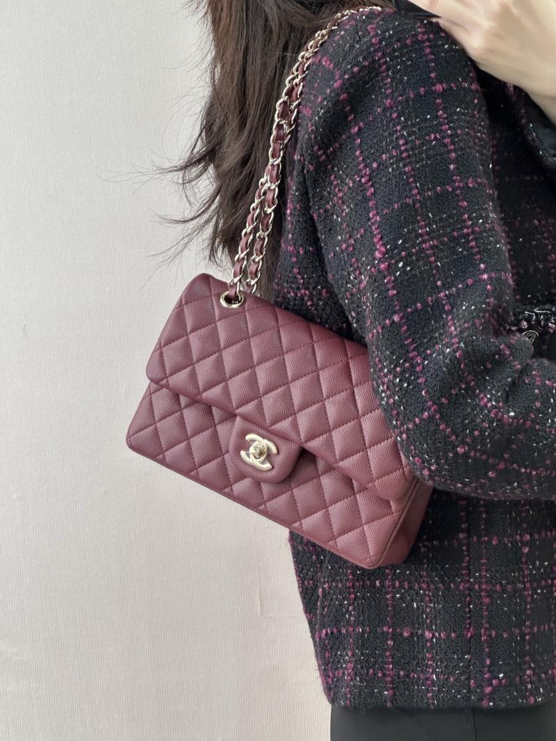 Small Chanel Flap Bag Dark Red A01117