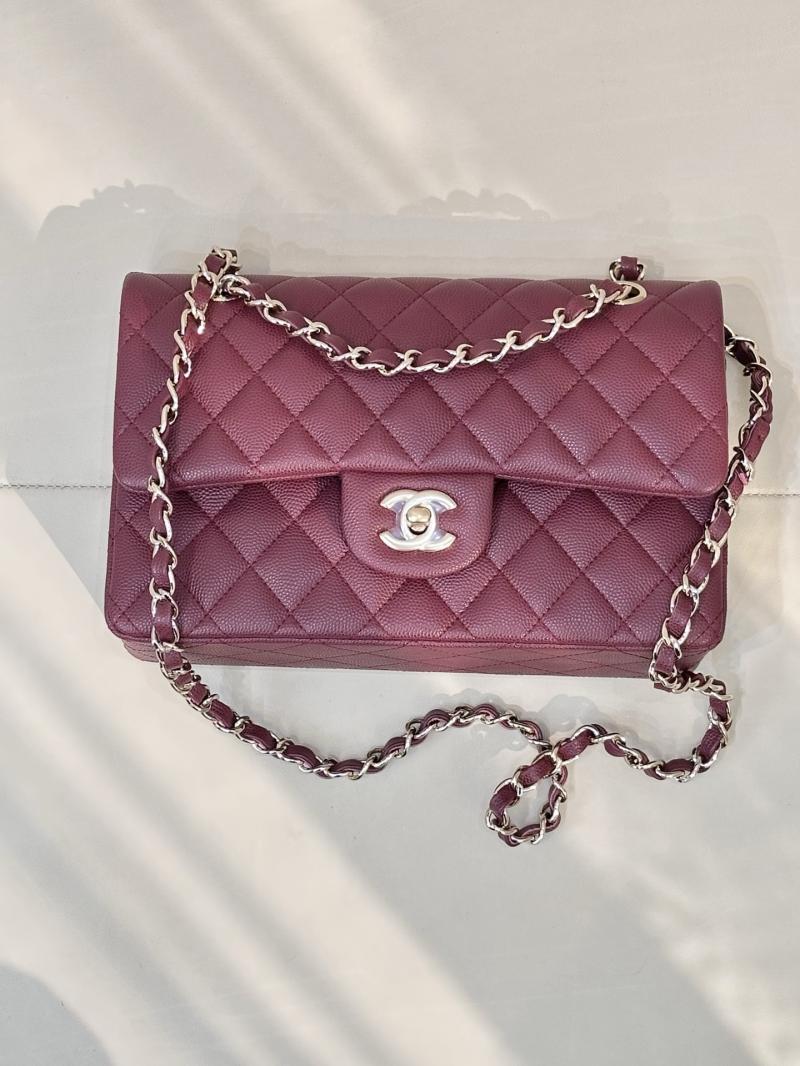 Small Chanel Flap Bag Dark Red A01117