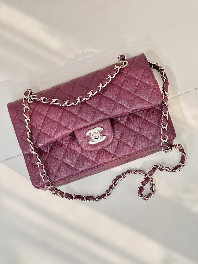 Small Chanel Flap Bag Dark Red A01117