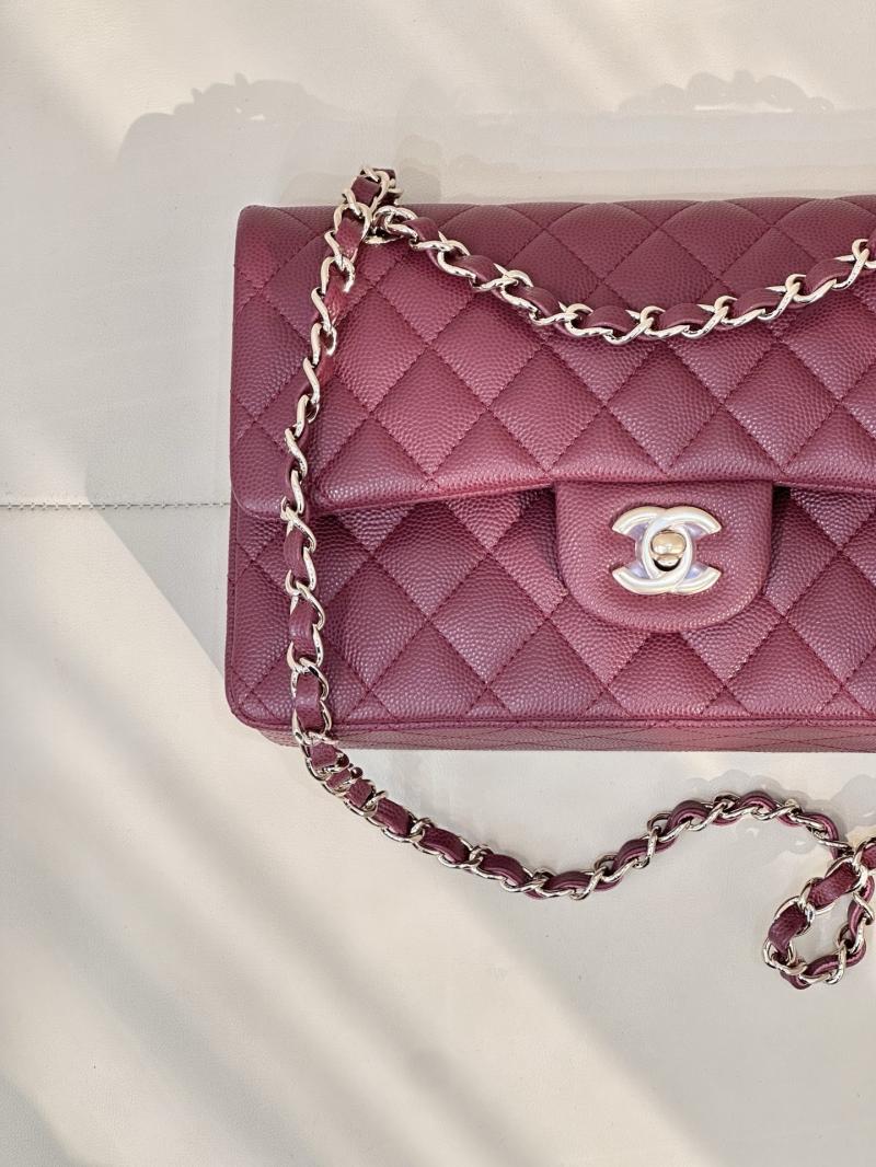 Small Chanel Flap Bag Dark Red A01117