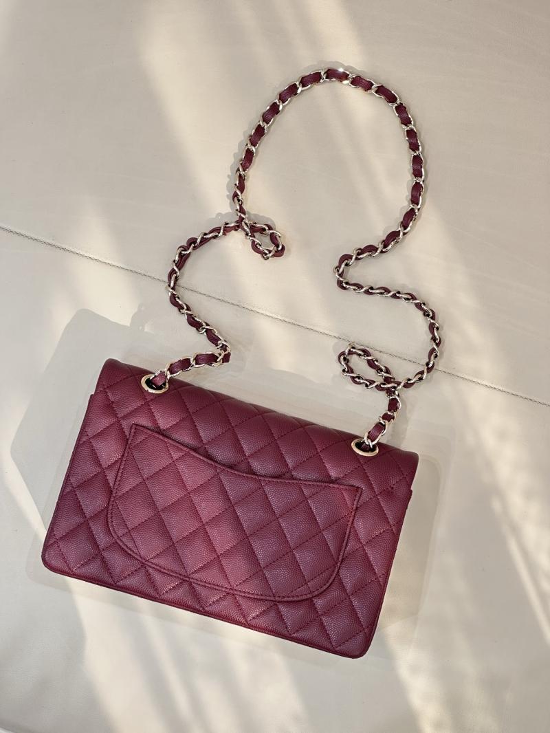 Small Chanel Flap Bag Dark Red A01117