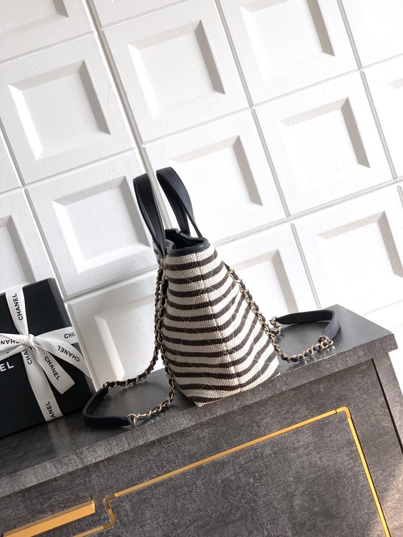 Small Chanel Shopping Bag Black AS6005