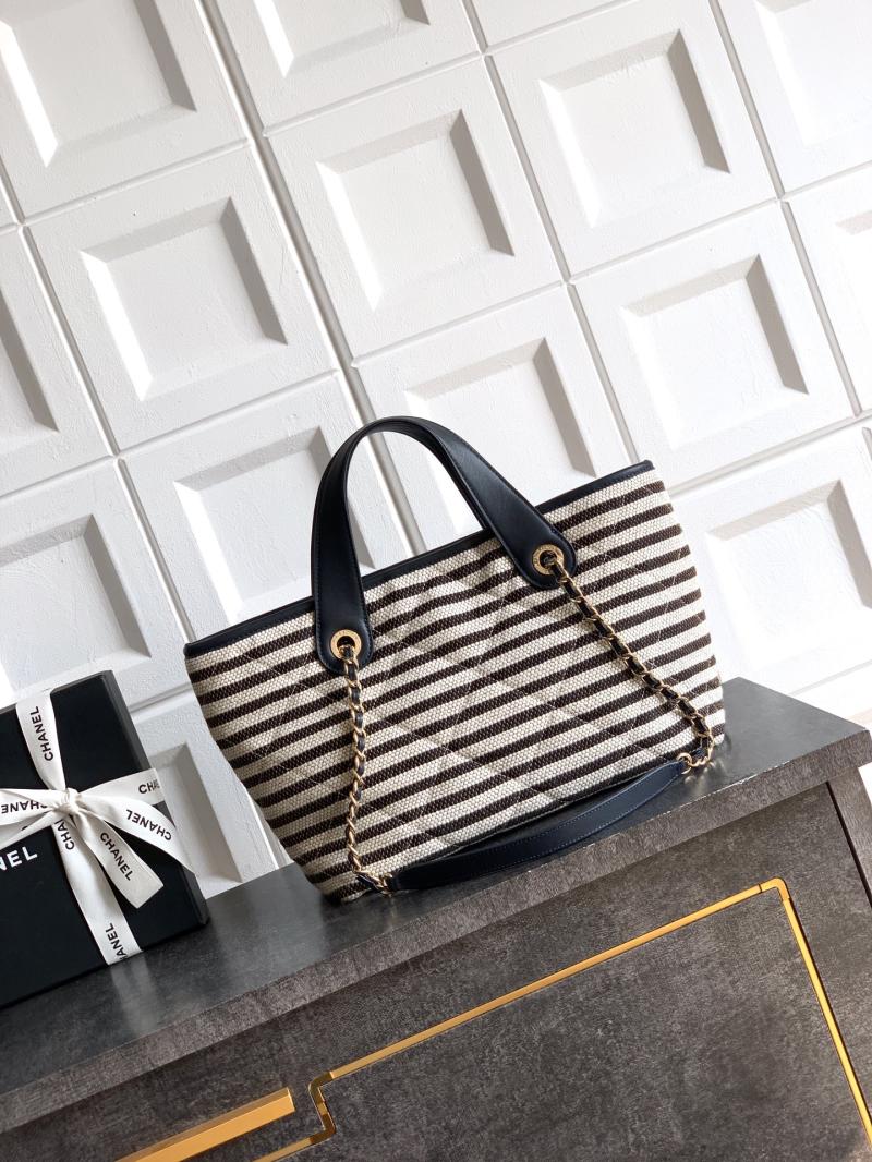 Small Chanel Shopping Bag Black AS6005