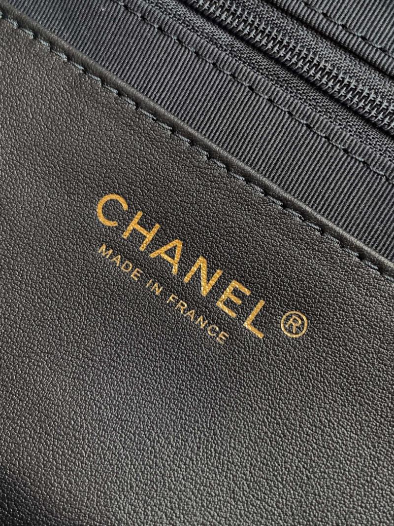 Small Chanel Shopping Bag Black AS6005
